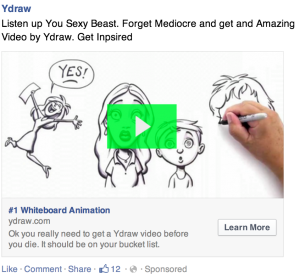 Facebook Ad for Facebook Marketing Strategy