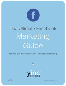Ultimate Facebook Marketing Guide Image For Landing Page