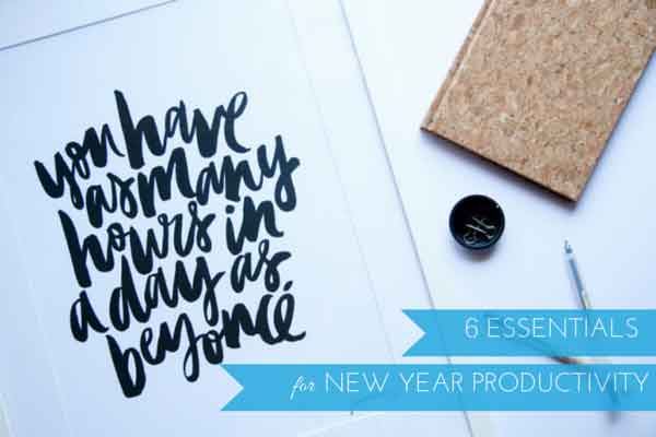 6 Ways to be More Productive in the New Year