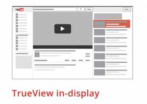 Trueviews in-display video ads